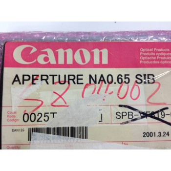Canon Aperture NA0.65 SIB